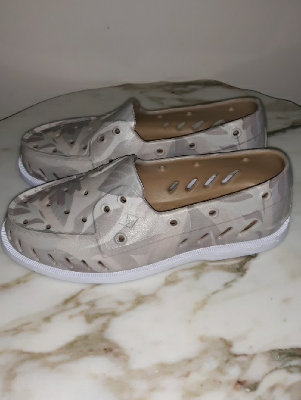 Sperry Top Sider AO Float Boat Water Shoes-Abstract Coral Camo